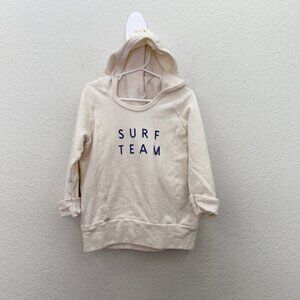 Childhoods Surf Team Pulllover 100% Cotton Beach Hoodie Sweatshirt Toddler sz 4T